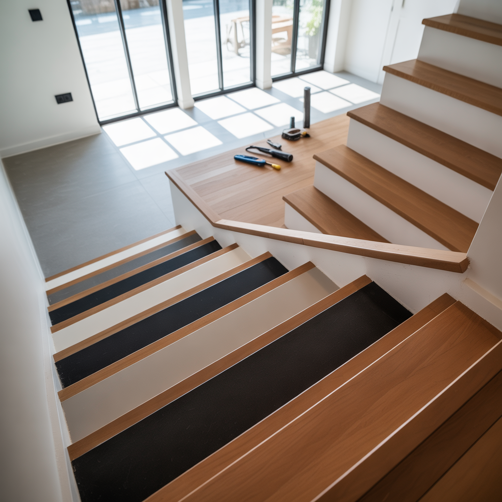 6.Vilket material passar bast for en trappstegsrenovering