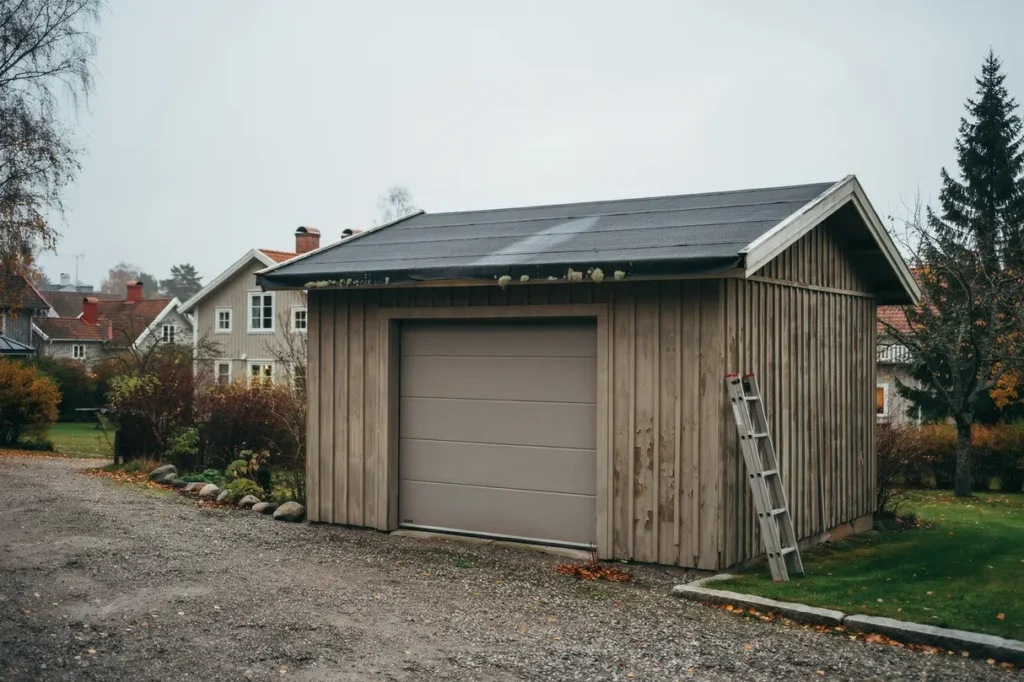 n r r det dags att byta takpapp p garaget tecken livsl ngd och smarta val